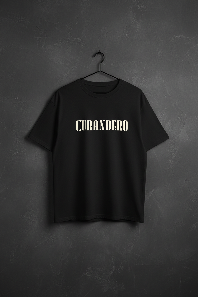 Playera Curandero en percha